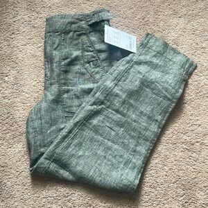 NWT athleta voyager linen pant
